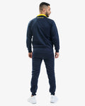 Tuta Givova One Full Zip Polarfleece - BLU/GIALLO
