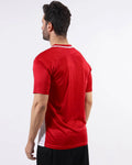 Maglia Givova Shirt Stripe M/C Interlock - ROSSO/BIANCO