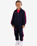 Tuta Givova Scuola Cotone Terry - BLU/FUXIA