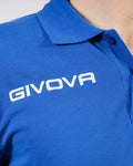 Polo Givova Cotone Piquet Winter - AZZURRO