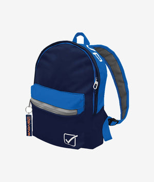 Zaino Givova Master bicolore rosso e blu per allenamento e scuola