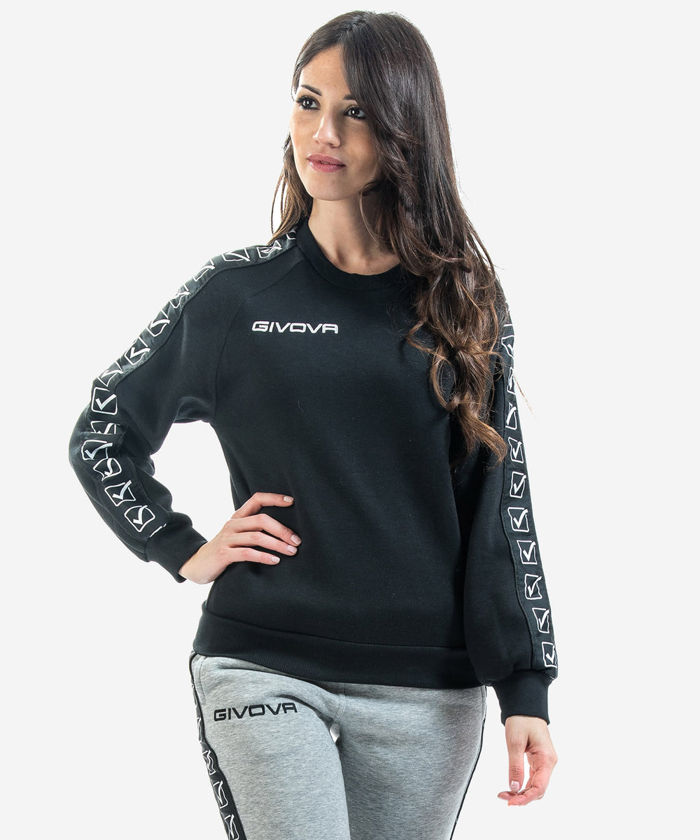 nero Givova Felpe Planet Sport Italia