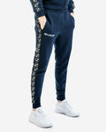 Pantalone Givova Felpa Band grigio melange chiaro con banda laterale