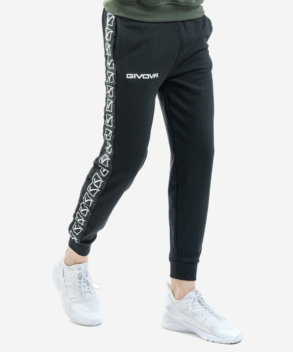 nero Givova Pantaloni Planet Sport Italia