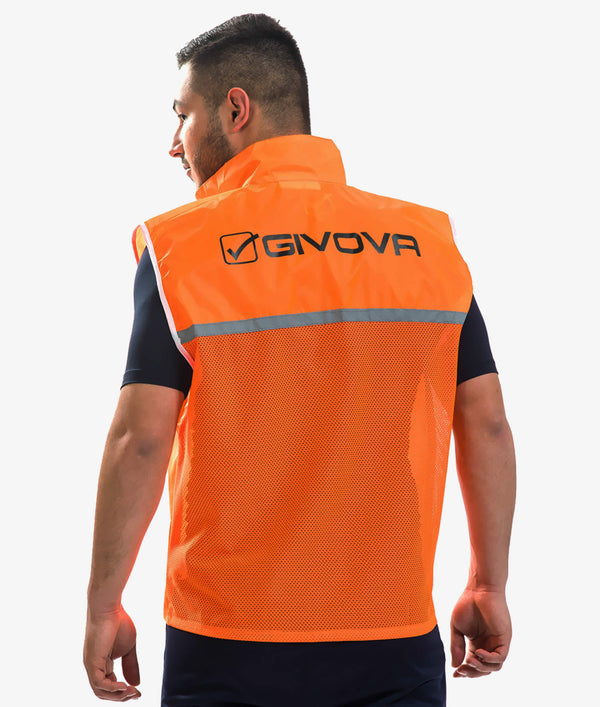 arancio fluo nero Givova Planet Sport Italia