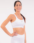 Top Givova Elastic Band nero da donna con banda elastica