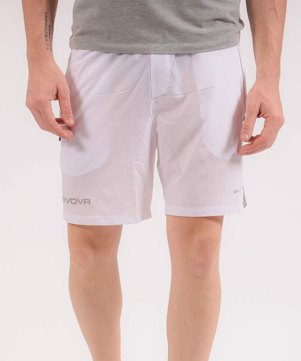 bianco Givova Pantaloncini e Bermuda Planet Sport Italia