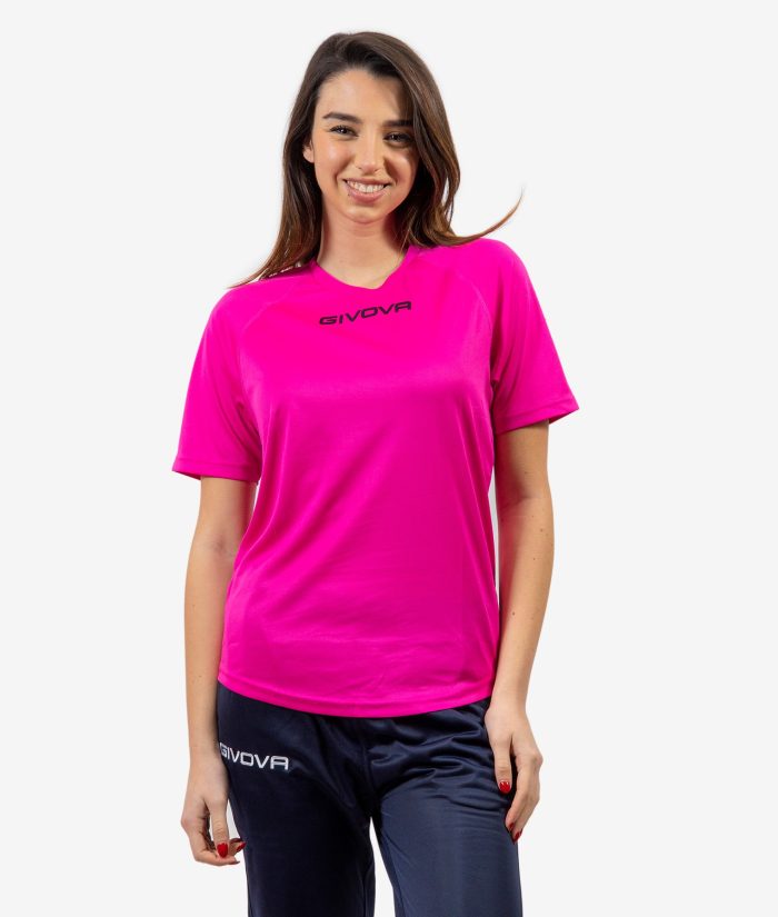 Fresh BOY Fuxia Fluo Givova Maglie e T-Shirt Planet Sport Italia