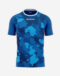 Maglia Givova Shirt Army Interlock - AZZURRO/TURCHESE