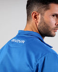 Giacca Givova Polarfleece Mono 500 - AZZURRO