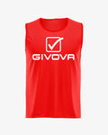 Casacca Givova Pro Allenamento rosso — casacca per allenamento a squadre