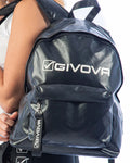 Zaino Givova Road Ecopelle — zaino sportivo per scuola e allenamento