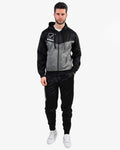 Tuta Visa Melange Givova con Cappuccio Polarfleece