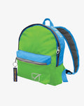 Zaino Givova University verde fluo/turchese — zaino sportivo per scuola e allenamento