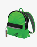 Zaino Givova University verde fluo/nero — zaino sportivo per scuola e allenamento