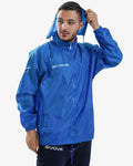 Rain jacket Givova Basico azzurro — giacca antipioggia per allenamento