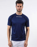 Maglia Givova Capo Interlock blu — maglia da gara e allenamento calcio