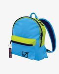 Zaino Givova University turchese/giallo fluo — zaino sportivo per scuola e allenamento