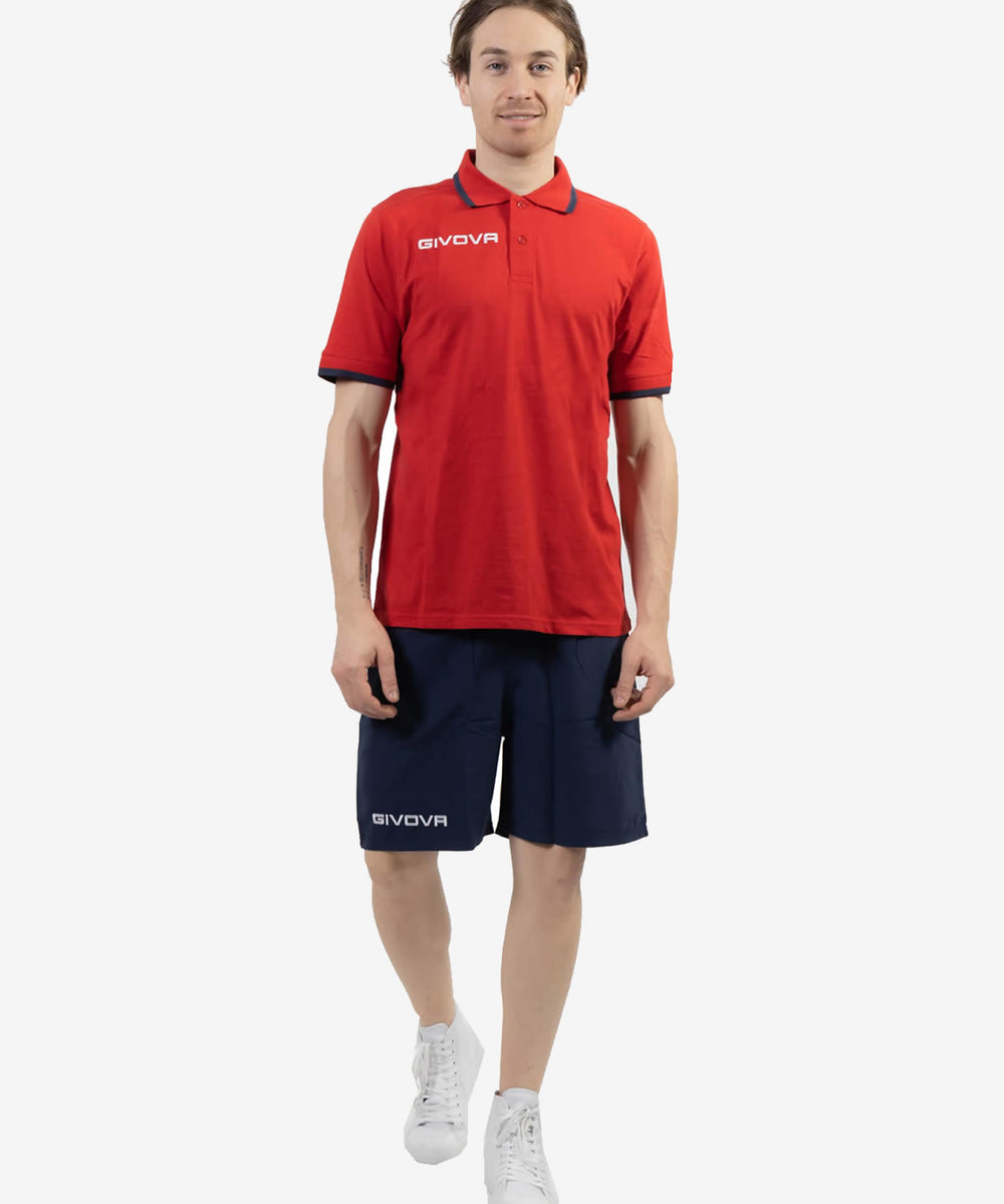 rosso blu Givova Kit Planet Sport Italia