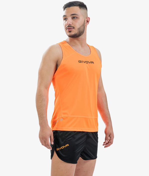 arancio fluo nero Givova Planet Sport Italia