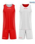 Givova Kit Double rosso bianco