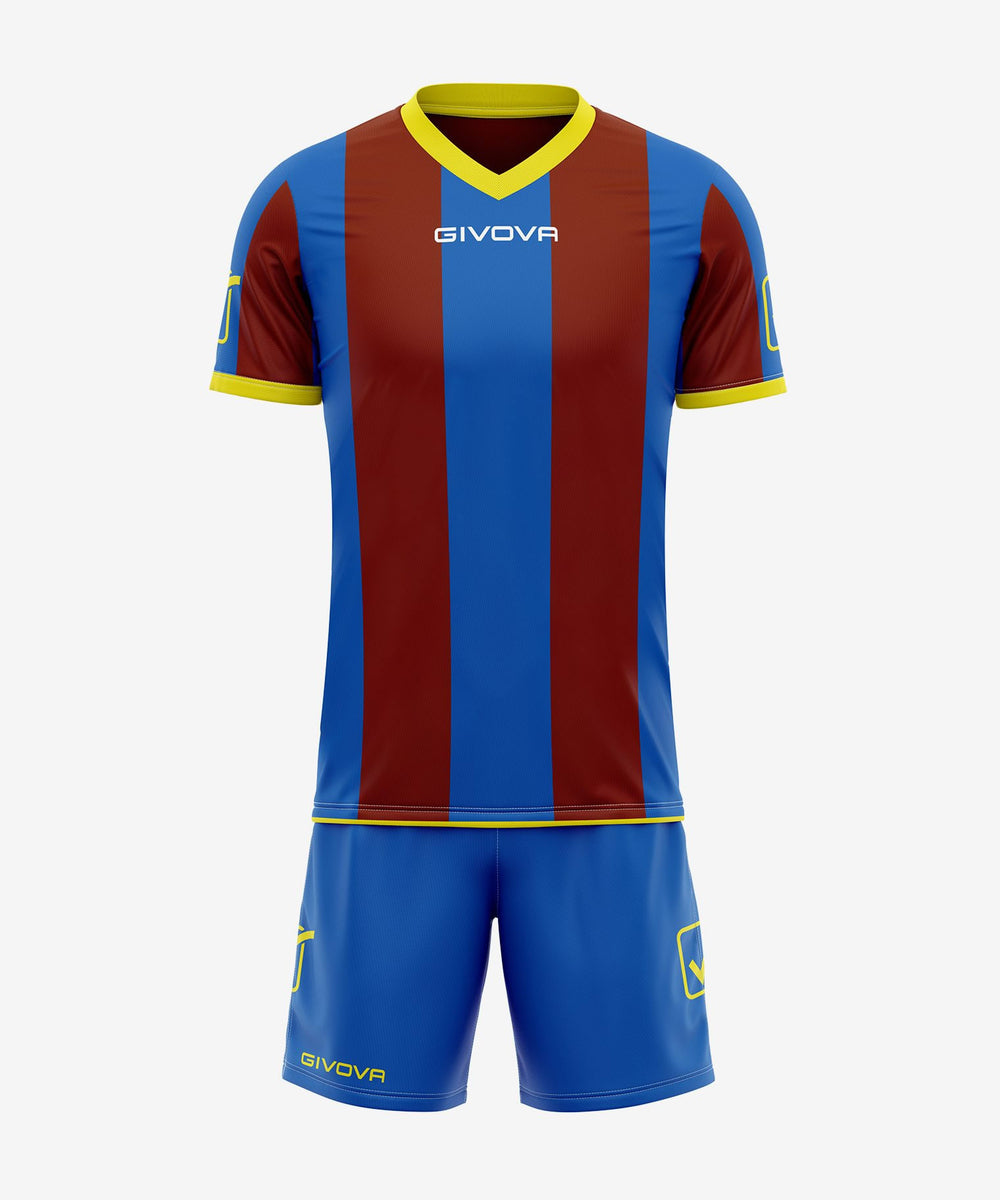 azzurro granata Givova Kit Planet Sport Italia