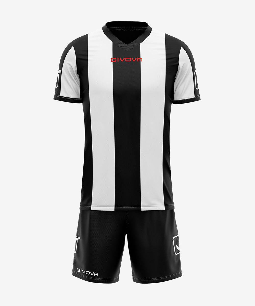 bianco nero Givova Kit Planet Sport Italia