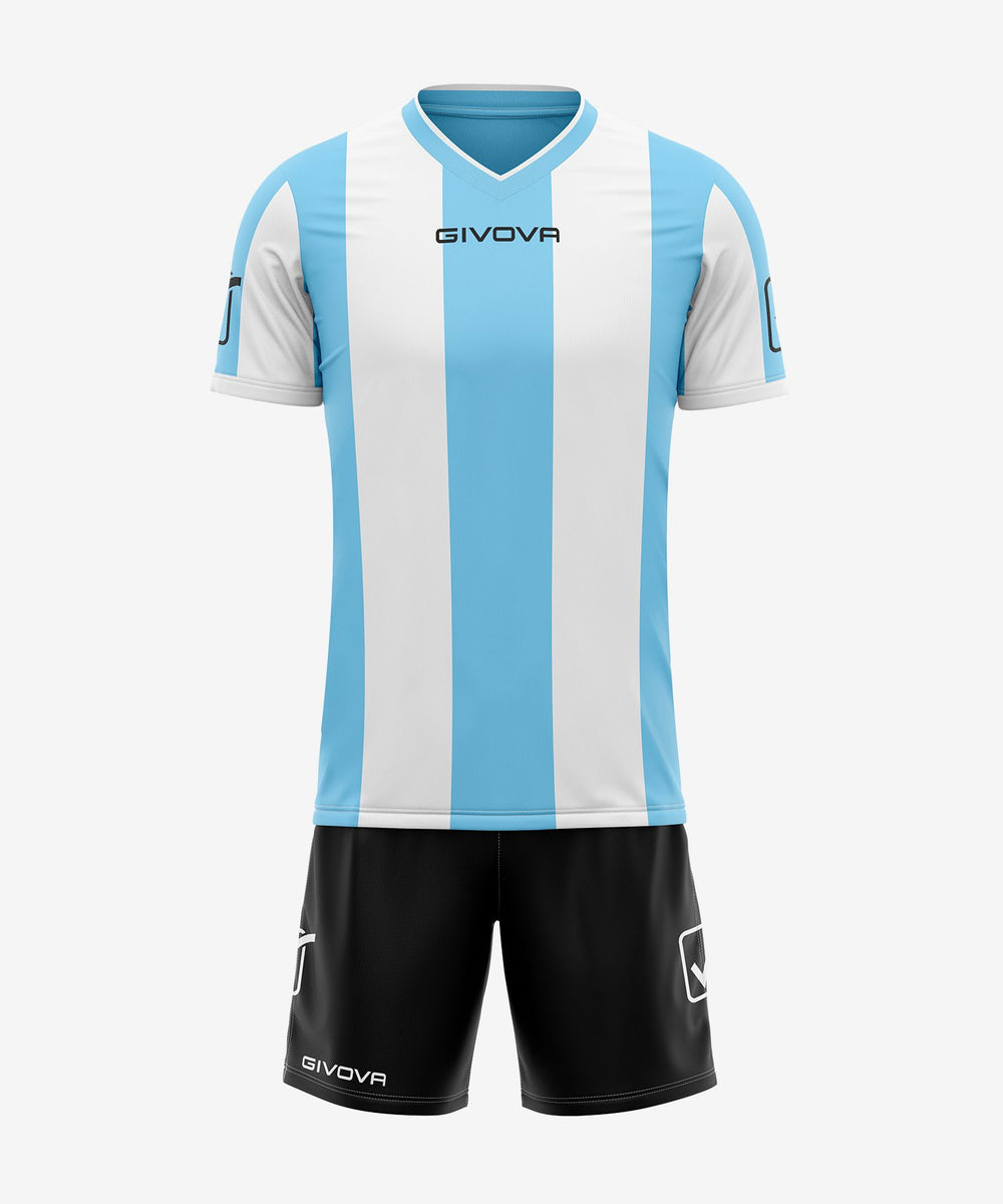 celeste bianco Givova Kit Planet Sport Italia