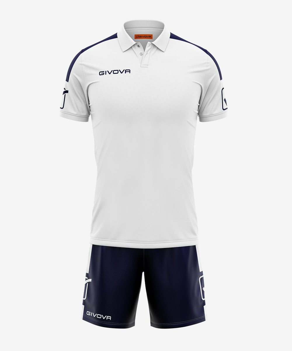 Completo Givova Kit Play - BIANCO/BLU Givova Kit Planet Sport Italia