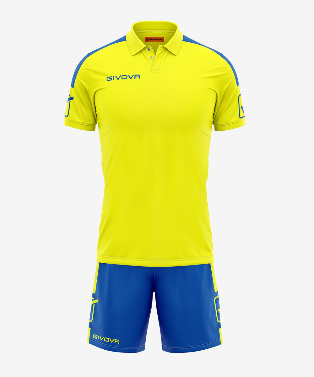 giallo azzurro Givova Kit Planet Sport Italia