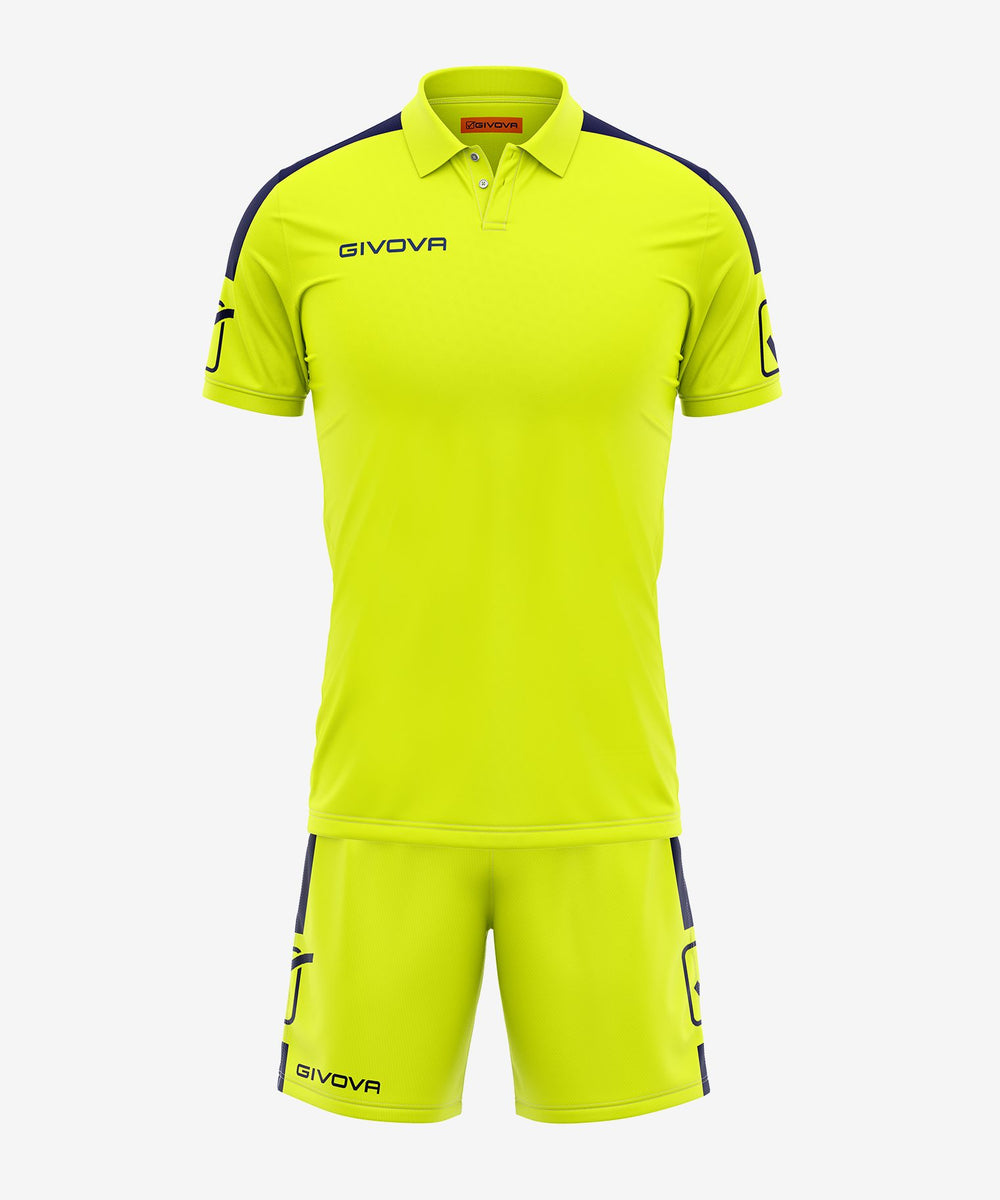 giallo fluo blu Givova Kit Planet Sport Italia