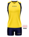 Givova Kit Volley Spike giallo blu