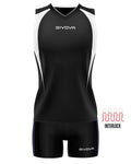 Givova Kit Volley Spike nero bianco