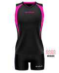 Givova Kit Volley Spike nero fuxia
