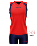 Givova Kit Volley Spike rosso blu