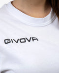T-Shirt Givova Cotone Cubo - BIANCO