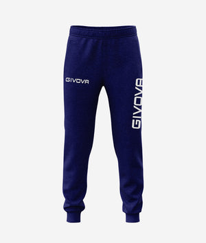 Pantalone Givova King Felpa (Moon) - BLU