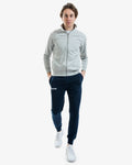 grigio melange chiaro blu