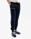 Pantalone Givova Revolution in felpa blu da abbinare alla felpa