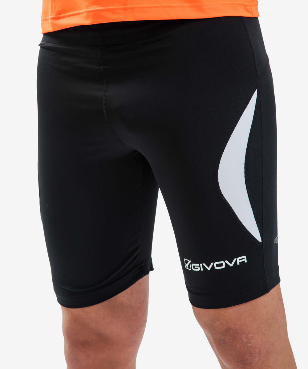 nero Givova Pantaloncini e Bermuda Planet Sport Italia