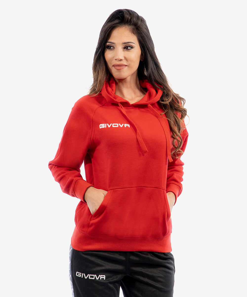 rosso Givova Felpe Planet Sport Italia