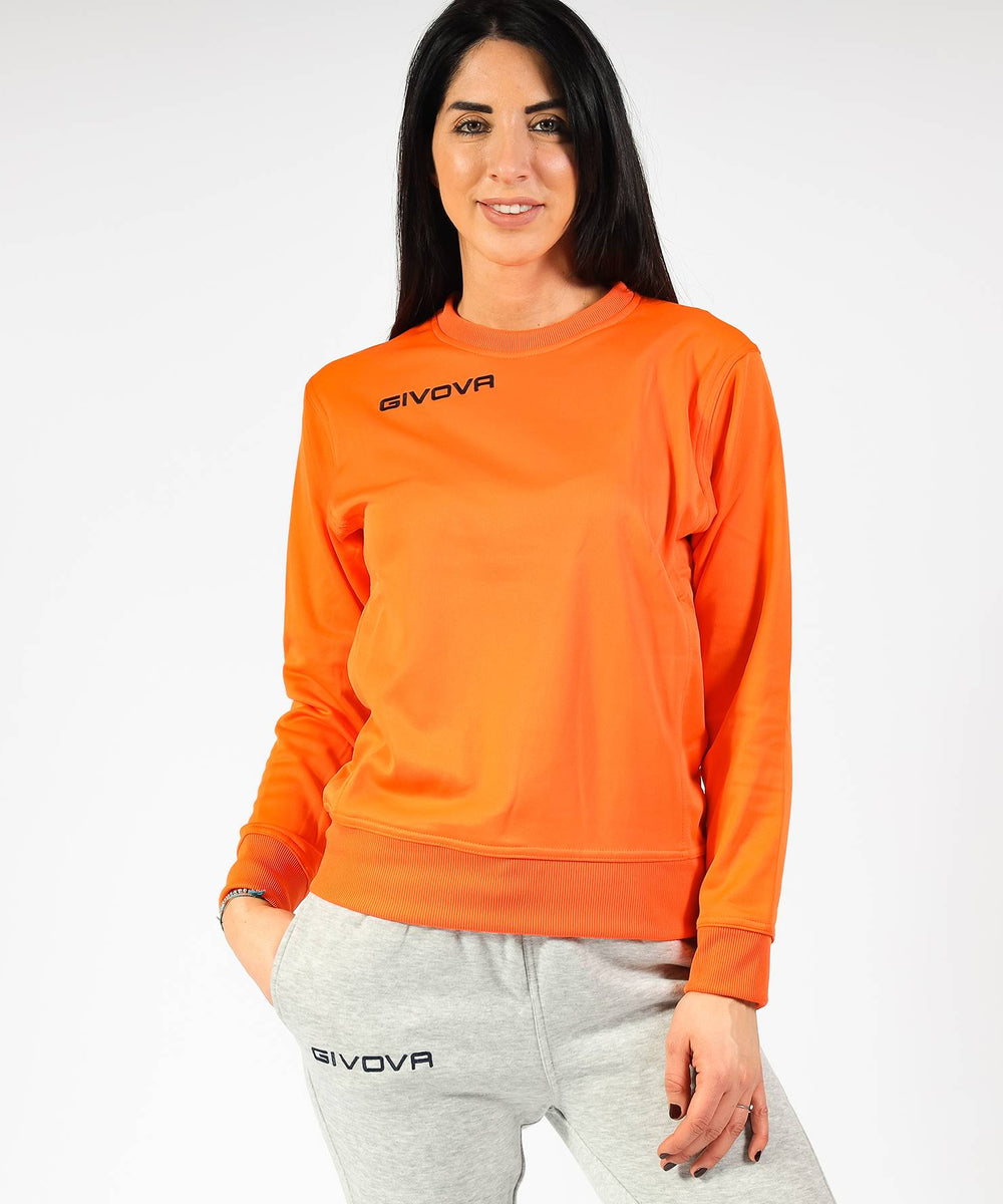 Maglia Givova Polarfleece G/Collo One blu in pile girocollo per riscaldamento Givova Maglie e T-Shirt Planet Sport Italia