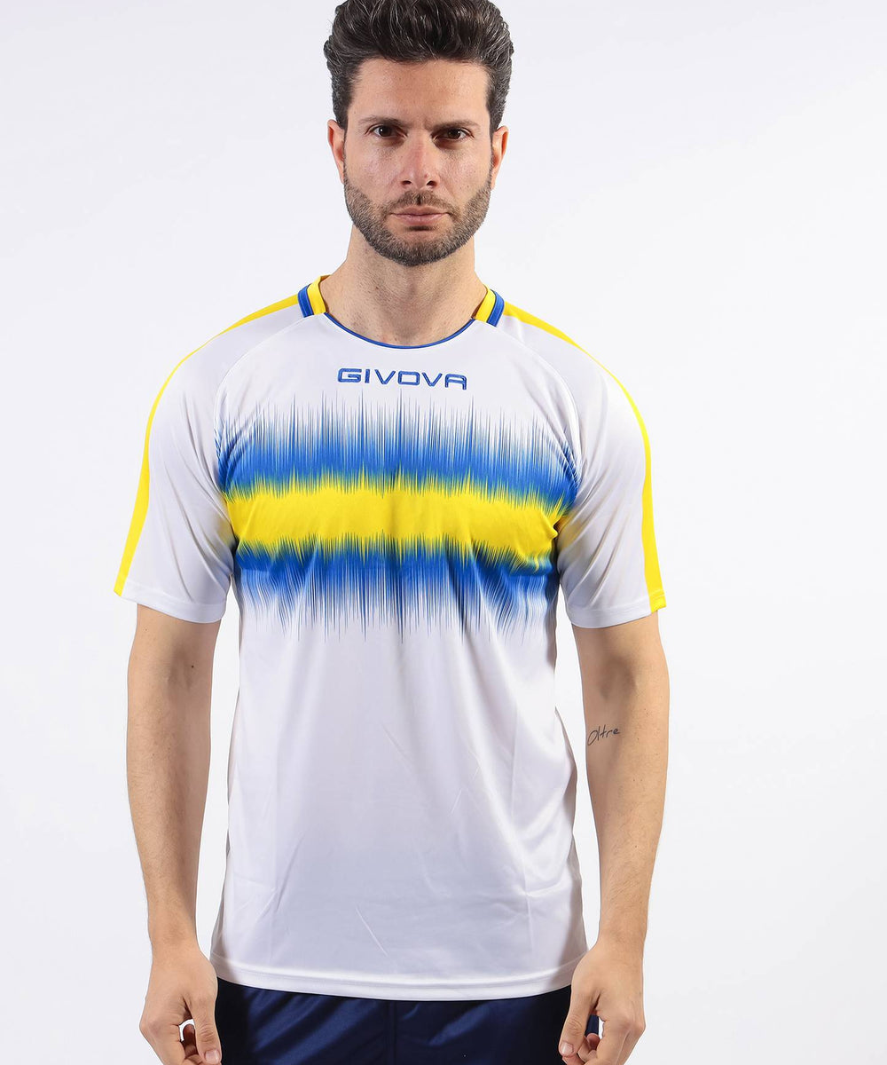 giallo azzurro Givova Maglie e T-Shirt Planet Sport Italia