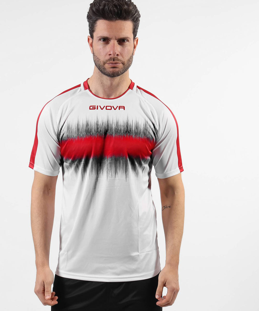 rosso nero Givova Maglie e T-Shirt Planet Sport Italia