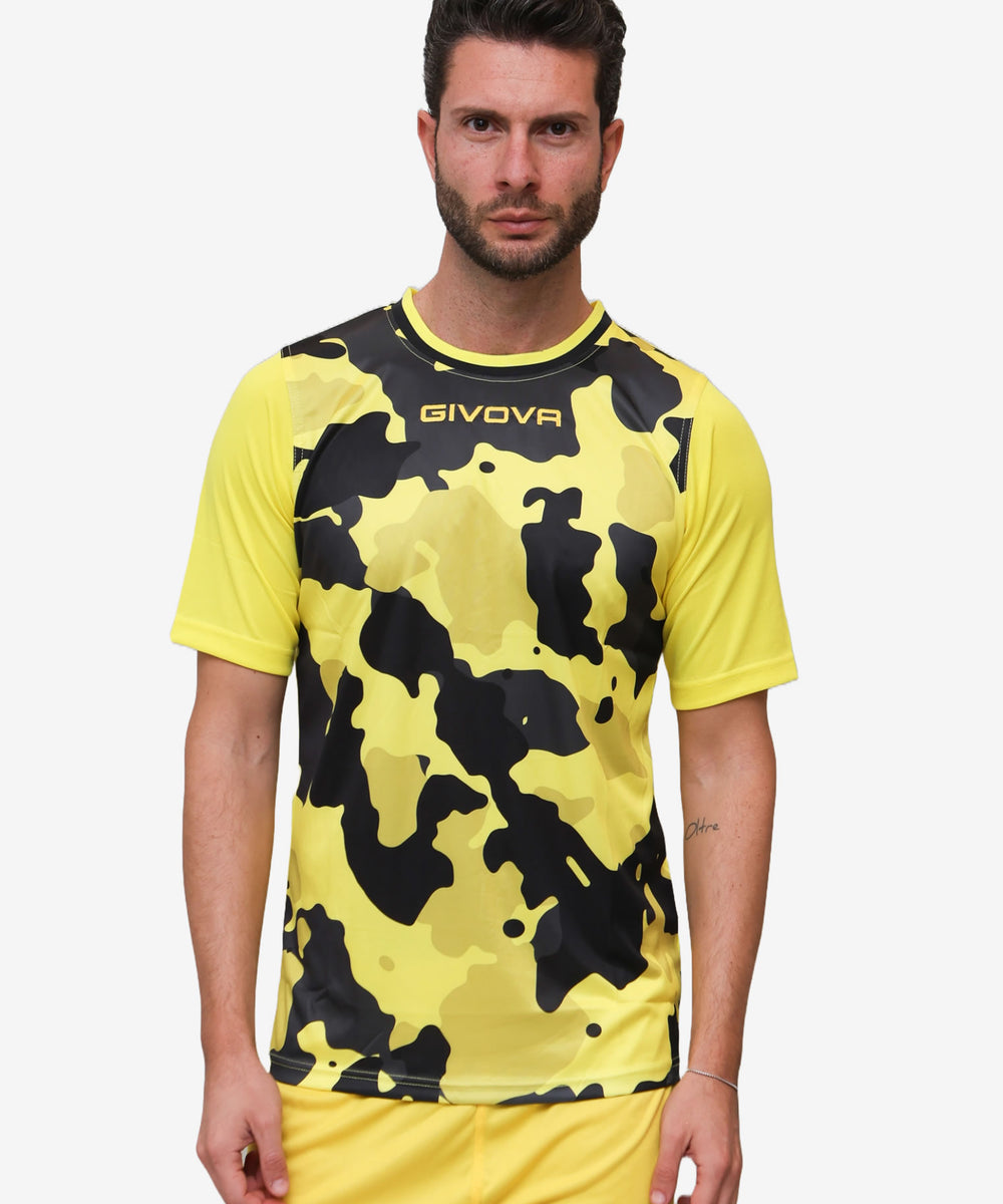 giallo nero Givova Maglie e T-Shirt Planet Sport Italia