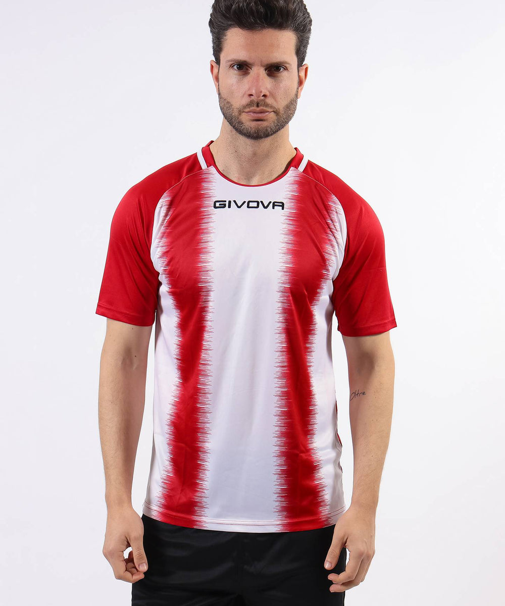 rosso bianco Givova Maglie e T-Shirt Planet Sport Italia