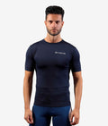 CORPUS 2 MAGLIA INTIMA  ELASTICA M/C BLU
