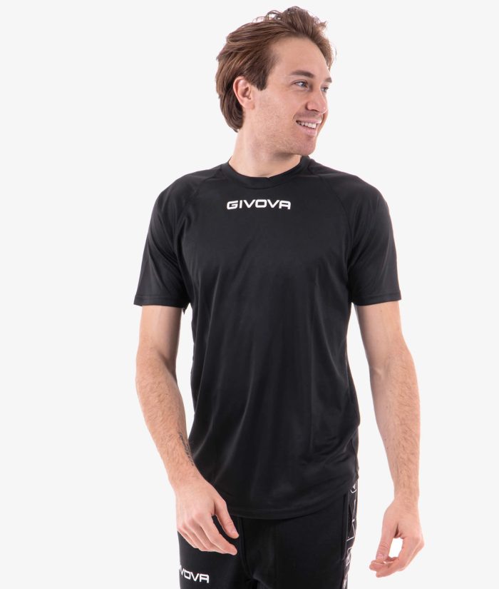Smanicato Nero Givova Maglie e T-Shirt Planet Sport Italia