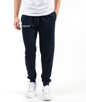 Pantalone Givova Cotone King Logo Small - BLU