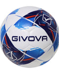 Pallone da calcio Givova Match New Maya azzurro e blu misura 5